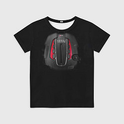 Футболка детская Мотор, цвет: 3D-принт