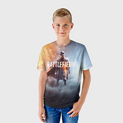 Футболка детская Battlefield One, цвет: 3D-принт — фото 2