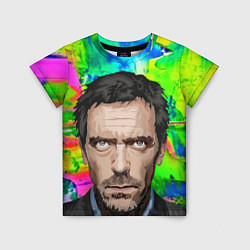 Детская футболка House MD: Colour Art