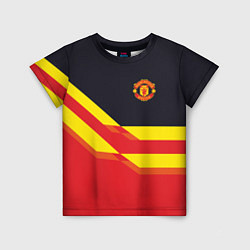 Футболка детская Man United FC: Red style, цвет: 3D-принт