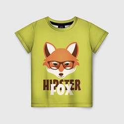 Детская футболка Hipster Fox