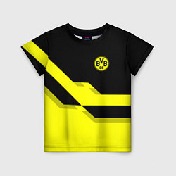 Футболка детская BVB FC: Yellow style, цвет: 3D-принт