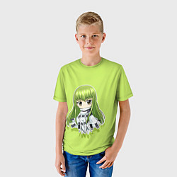Футболка детская Code Geass, цвет: 3D-принт — фото 2
