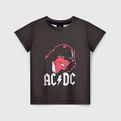 Футболка детская AC/DC Devil, цвет: 3D-принт