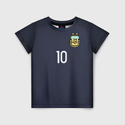 Детская футболка Сборная Аргентины: Месси ЧМ-2018