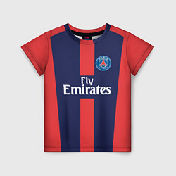 Детская футболка PSG FC: Red 2018