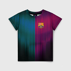 Детская футболка Barcelona FC: Abstract 2018