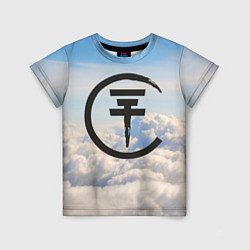 Футболка детская Tokio Hotel: Clouds, цвет: 3D-принт