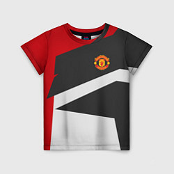 Детская футболка FC Manchester United: Sport Geometry