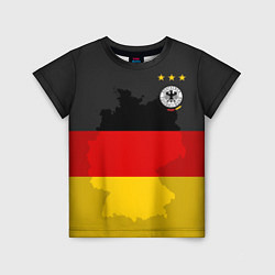 Футболка детская Сборная Германии, цвет: 3D-принт
