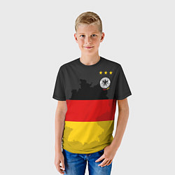 Футболка детская Сборная Германии, цвет: 3D-принт — фото 2