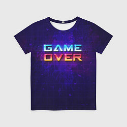 Детская футболка Game Over: Retrowave