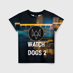 Детская футболка Watch Dogs 2: Tech Scheme