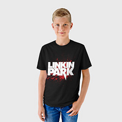 Футболка детская Linkin Park: Drop of Blood, цвет: 3D-принт — фото 2