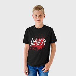 Футболка детская Slayer Blood, цвет: 3D-принт — фото 2