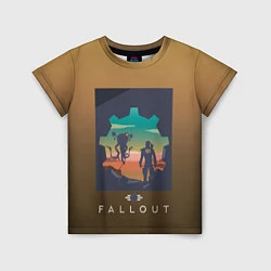 Футболка детская Fallout: 101 Soldier, цвет: 3D-принт