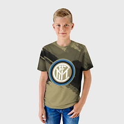 Футболка детская FC Inter: Dark Sport, цвет: 3D-принт — фото 2