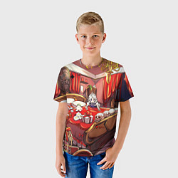 Футболка детская Touhou, цвет: 3D-принт — фото 2