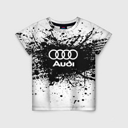 Детская футболка Audi: Black Spray