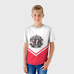Футболка детская Победи или умри, цвет: 3D-принт — фото 2