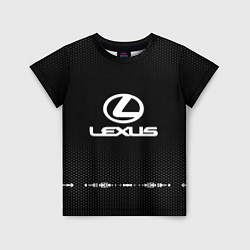 Футболка детская Lexus: Black Abstract, цвет: 3D-принт