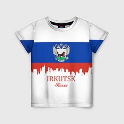 Футболка детская Irkutsk: Russia, цвет: 3D-принт