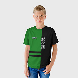 Футболка детская Range Rover, цвет: 3D-принт — фото 2
