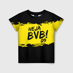 Футболка детская Heja BVB 09, цвет: 3D-принт