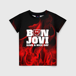 Футболка детская Bon Jovi: Have a nice day, цвет: 3D-принт