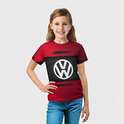 Футболка детская Volkswagen Collection, цвет: 3D-принт — фото 2