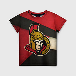 Футболка детская HC Ottawa Senators: Old Style, цвет: 3D-принт