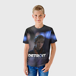 Футболка детская Detroit: Kara, цвет: 3D-принт — фото 2