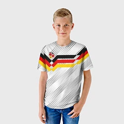 Футболка детская Немецкий футбол, цвет: 3D-принт — фото 2