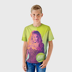 Футболка детская Britney Spears, цвет: 3D-принт — фото 2