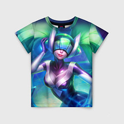 Футболка детская DJ Sona: LoL, цвет: 3D-принт