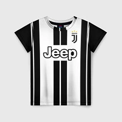Футболка детская FC Juventus: Ronaldo 18-19, цвет: 3D-принт