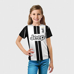Футболка детская FC Juventus: Ronaldo 18-19, цвет: 3D-принт — фото 2