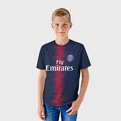 Футболка детская FC PSG Cavani 18-19, цвет: 3D-принт — фото 2