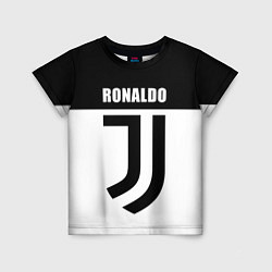 Футболка детская Ronaldo Juve, цвет: 3D-принт