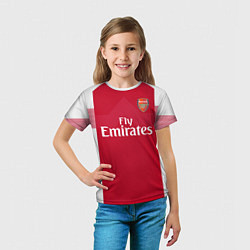 Футболка детская Ozil home 18-19, цвет: 3D-принт — фото 2