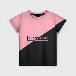 Футболка детская Black Pink, цвет: 3D-принт