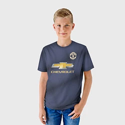 Футболка детская Manchester United away 18-19, цвет: 3D-принт — фото 2