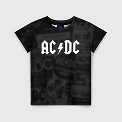 Футболка детская AC/DC: Black Rock, цвет: 3D-принт