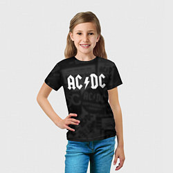 Футболка детская AC/DC: Black Rock, цвет: 3D-принт — фото 2