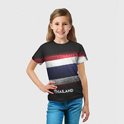 Футболка детская Thailand Style, цвет: 3D-принт — фото 2