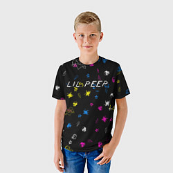 Футболка детская Lil Peep: Legend, цвет: 3D-принт — фото 2