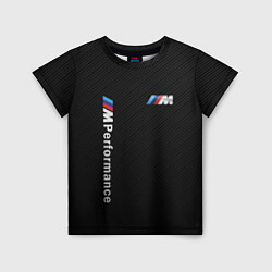 Детская футболка BMW M PERFORMANCE CARBON КАРБОН