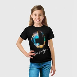 Футболка детская Daft Punk: Get Lucky, цвет: 3D-принт — фото 2