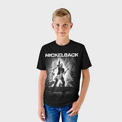 Футболка детская Nickelback Rock, цвет: 3D-принт — фото 2