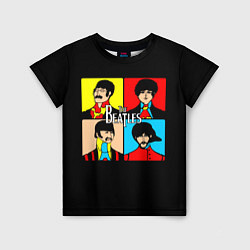 Детская футболка The Beatles: Pop Art